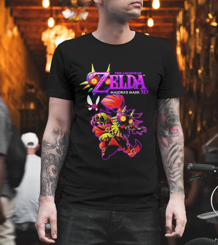 The Legend Of Zelda Majora's Mask 3D Skull Kid T-Shirt