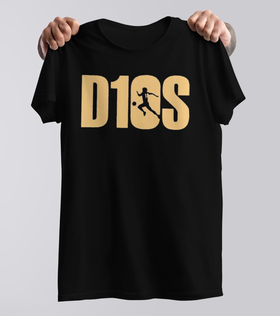 Diego Armando Maradona D10S Iconic Football Legend T-Shirt
