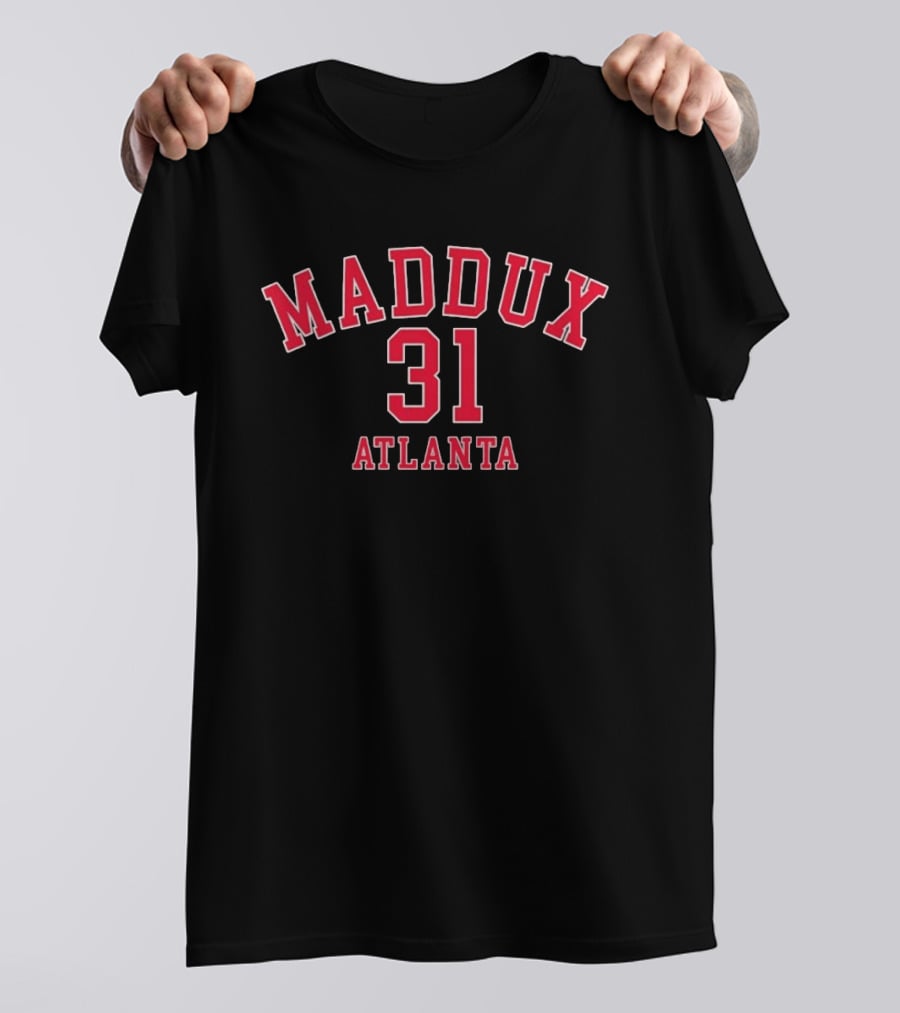 Greg Maddux 31 Atlanta Braves MLB T-Shirt