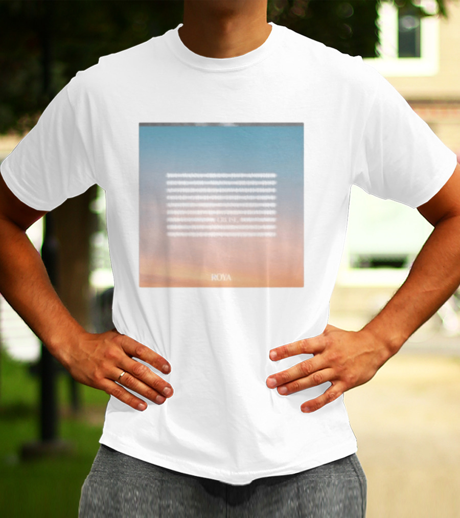 Roya Cruise Sunset Horizon T-Shirt