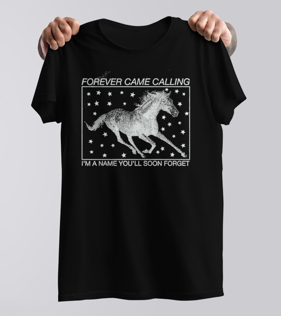 Forever Came Calling Wild Horses I'm A Name You'll Soon Forget T-Shirt