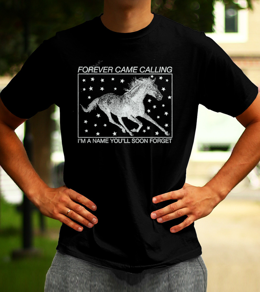 Forever Came Calling Wild Horses I'm A Name You'll Soon Forget T-Shirt