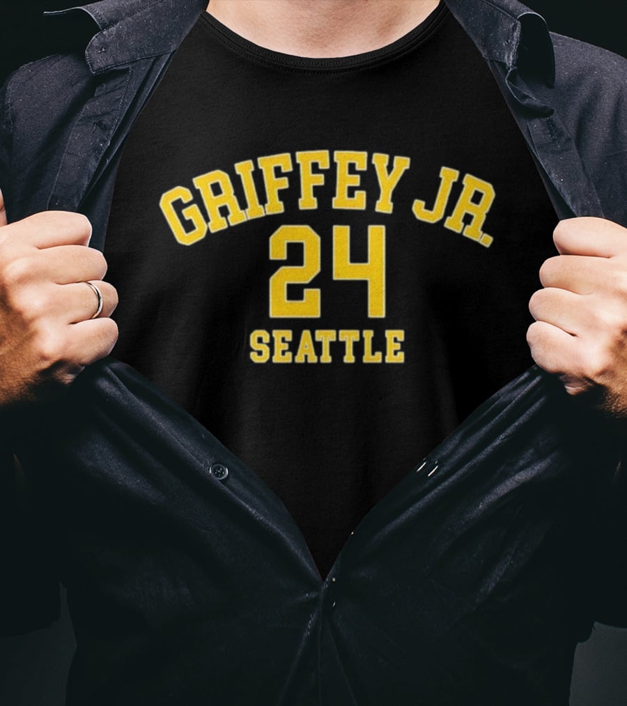 Ken Griffey Jr 24 Seattle Mariners Griffey Jr. 24 Seattle T-Shirt