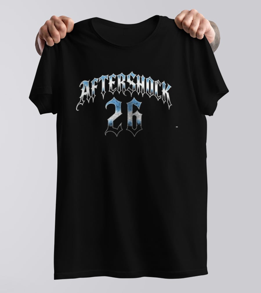 Aftershock 26 Watercolor Gothic T-Shirt