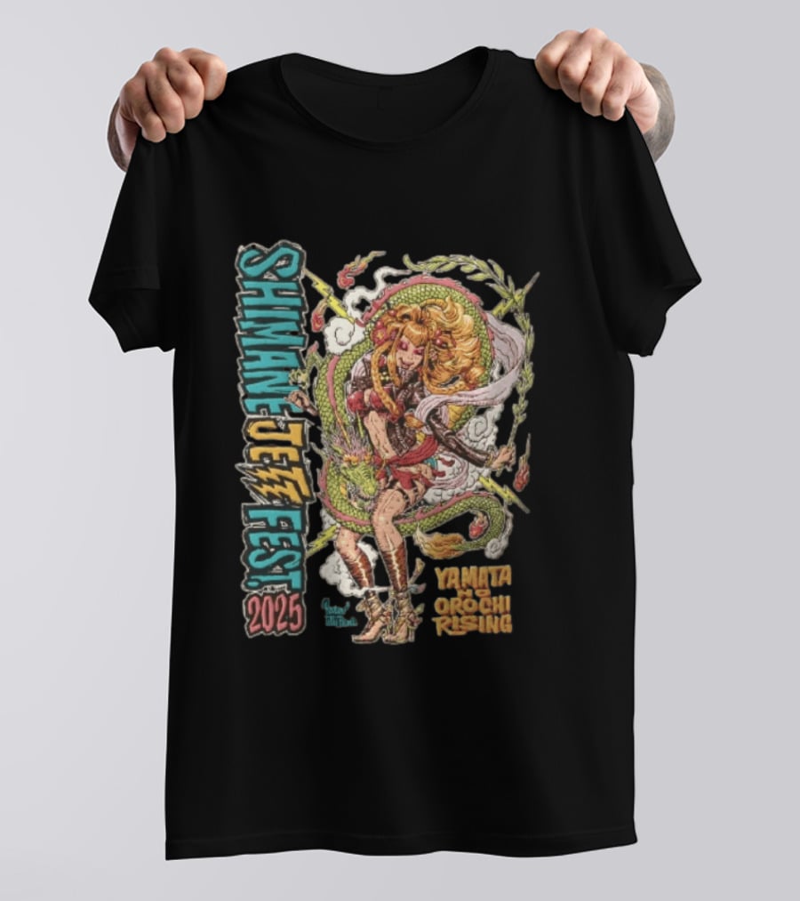 Shimane Jet Fest 2025 Yamata No Orochi Rising Rockin Jelly Bean T-Shirt