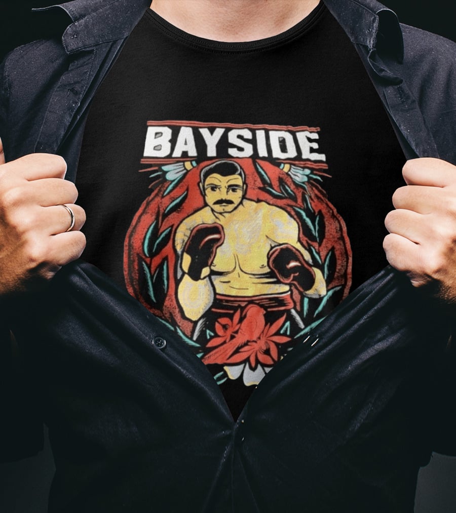 Bayside Boxer Tattoo Alternative Rock T-Shirt