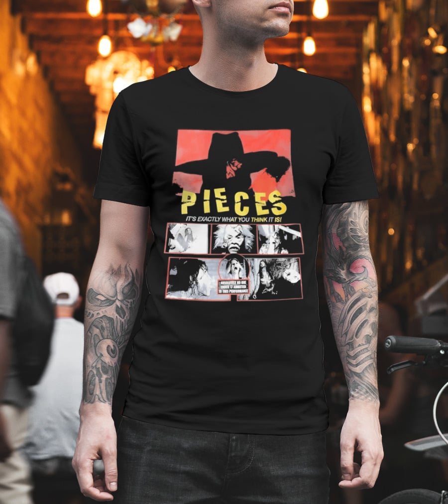 Pieces It's Exactly What You Think It Is Puzzle Collage T-Shirt