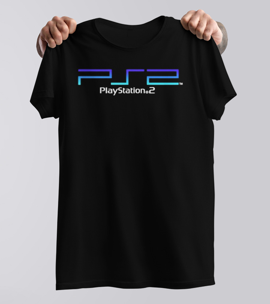PS2 PlayStation 2 Sony Gaming Video Games T-Shirt