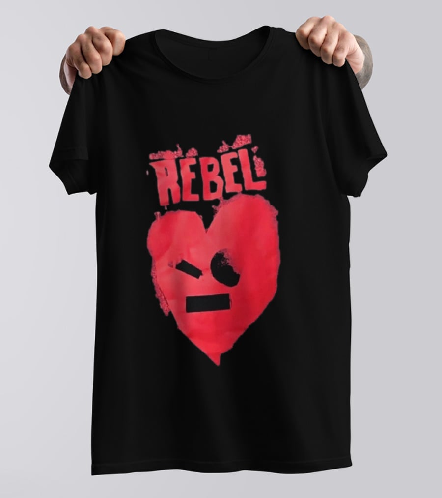 Rebel Heart Spray Paint Street T-Shirt