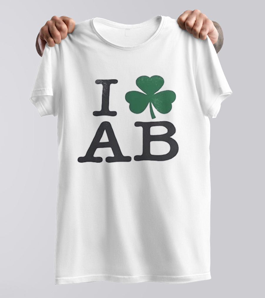 Andy Bell I Love AB Shamrock Dublin Vicar Street T-Shirt