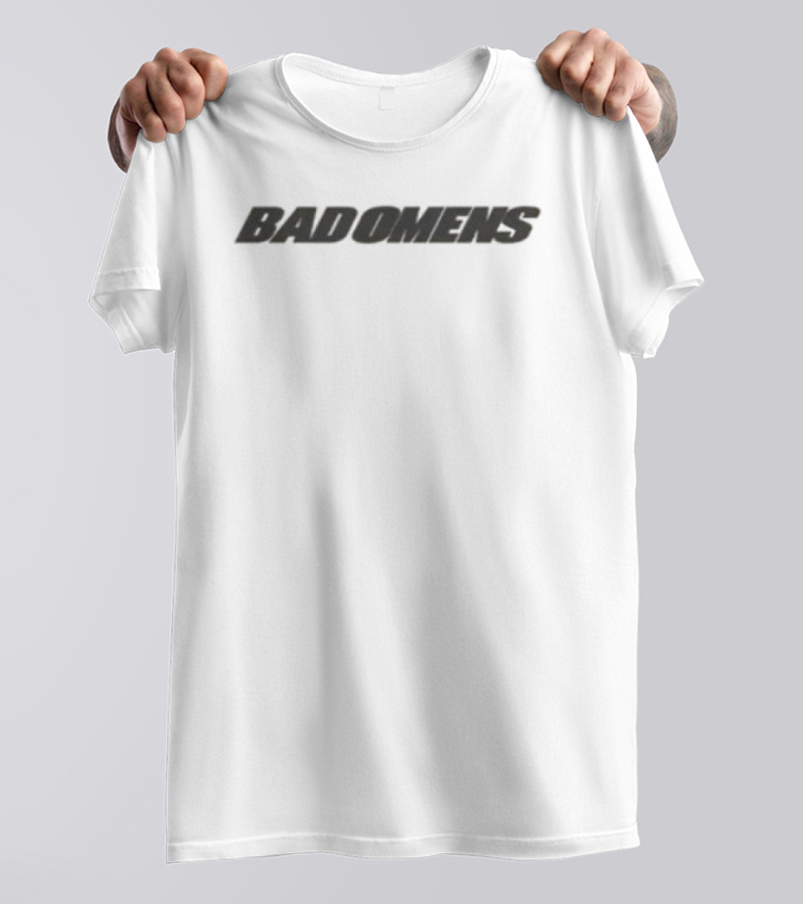 Bad Omens Store Bad Omens Crewneck Cream Official Merchandise T-Shirt