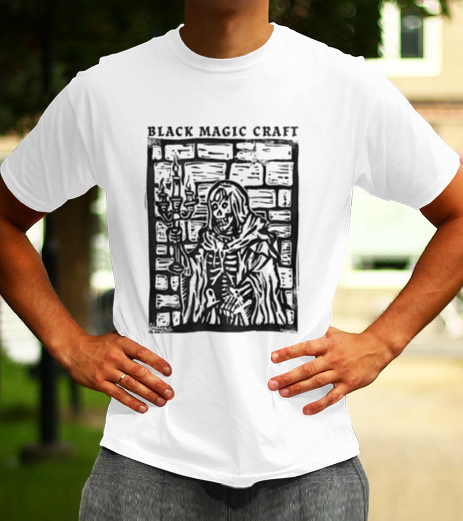 Black Magic Craft Guardians Of The 7th Tower T-Shirt