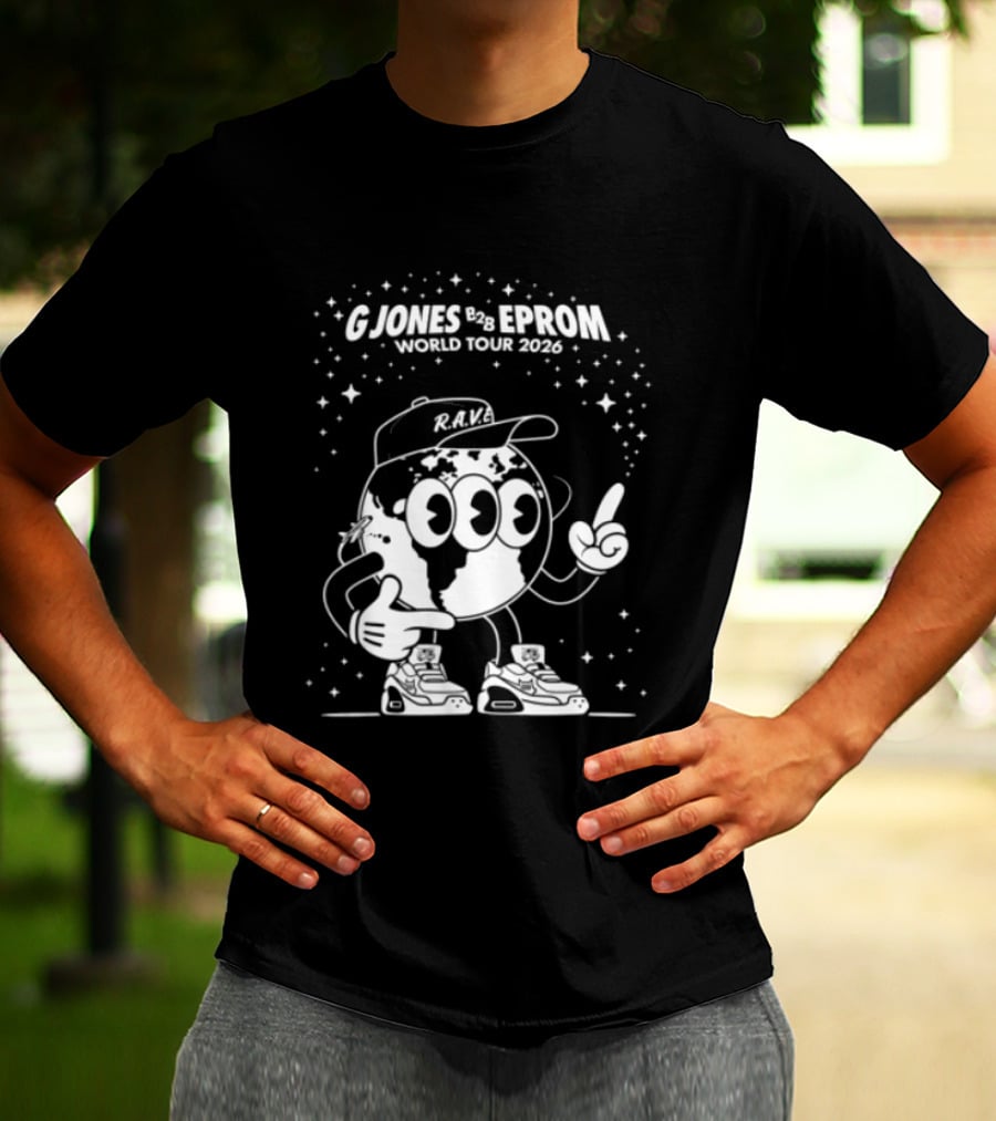 G Jones Eprom World Tour 2023 RAM Earth T-Shirt