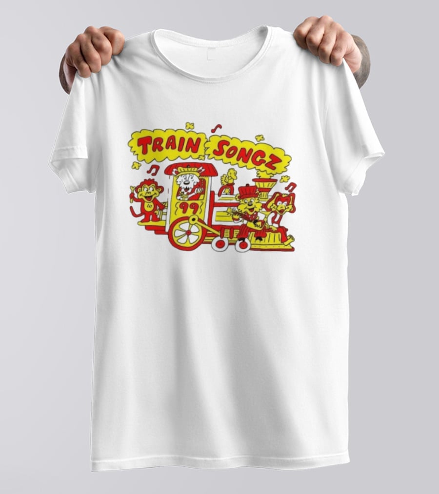 Train Songz 99 Musical Cartoon Animal Band Fun Adventure T-Shirt