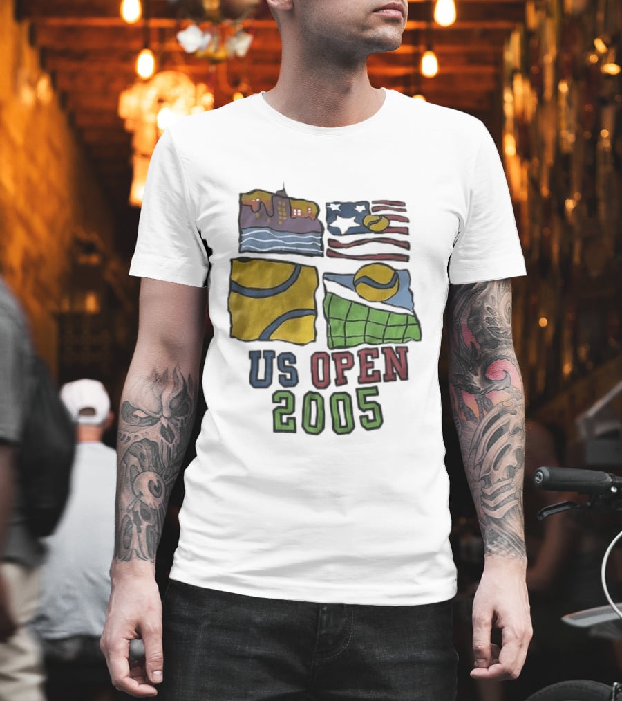 US Open 2005 Tennis Tournament Grand Slam T-Shirt