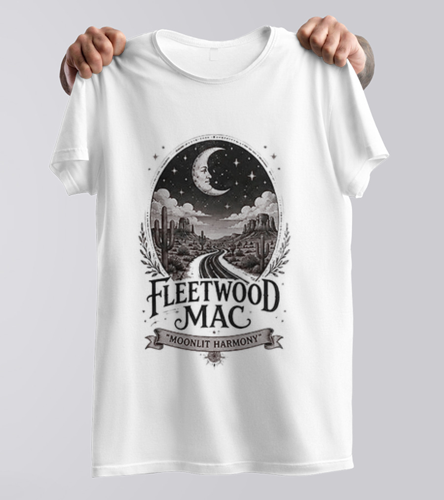 Fleetwood Mac Moonlit Harmony Nighttime T-Shirt