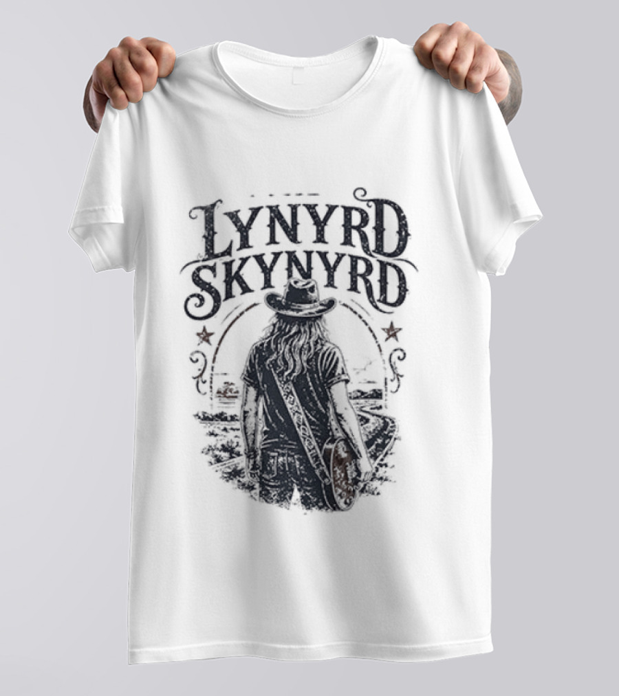 Lynyrd Skynyrd Southern Roads Free Soul Vintage Style Cowboy T-Shirt