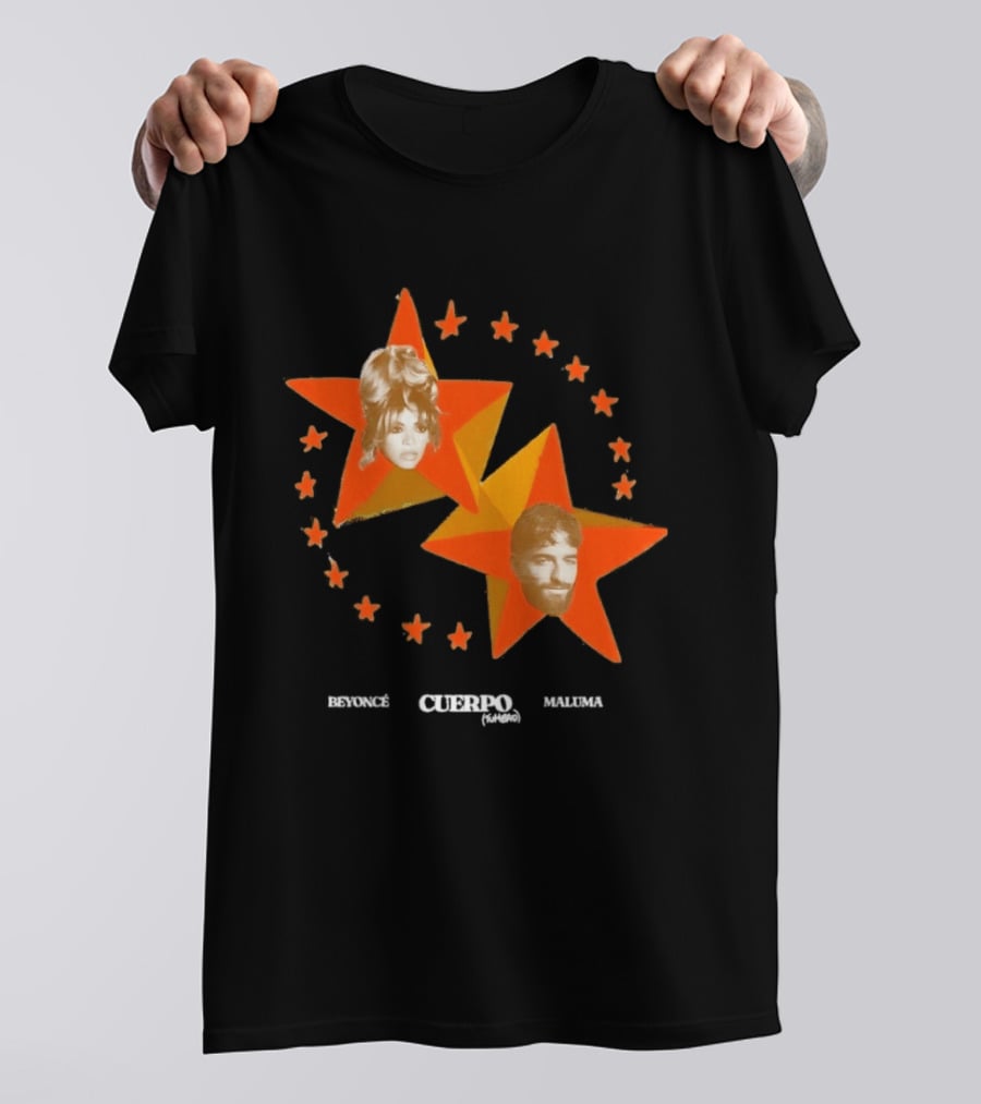 Beyoncé Maluma Cuerpo Tumbao Latin Pop Starry T-Shirt