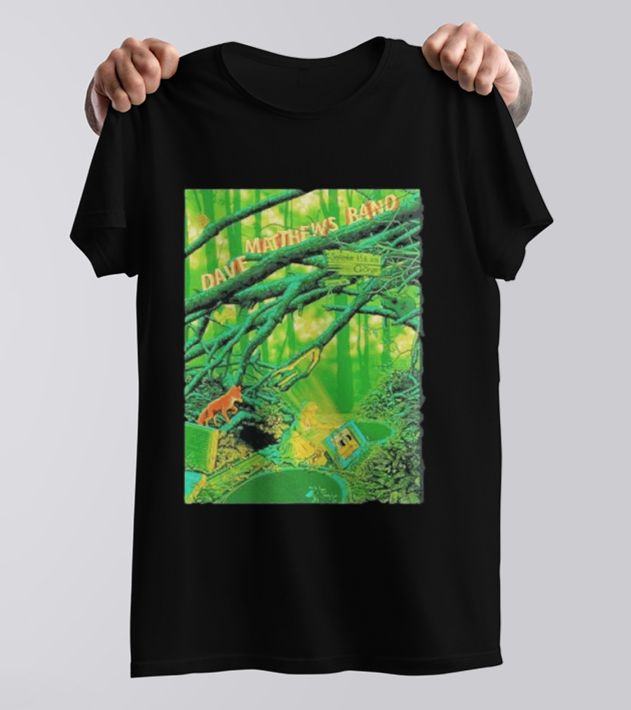 Dave Matthews Band George WA September 4 5 6 2026 At The Gorge Forest Scene T-Shirt