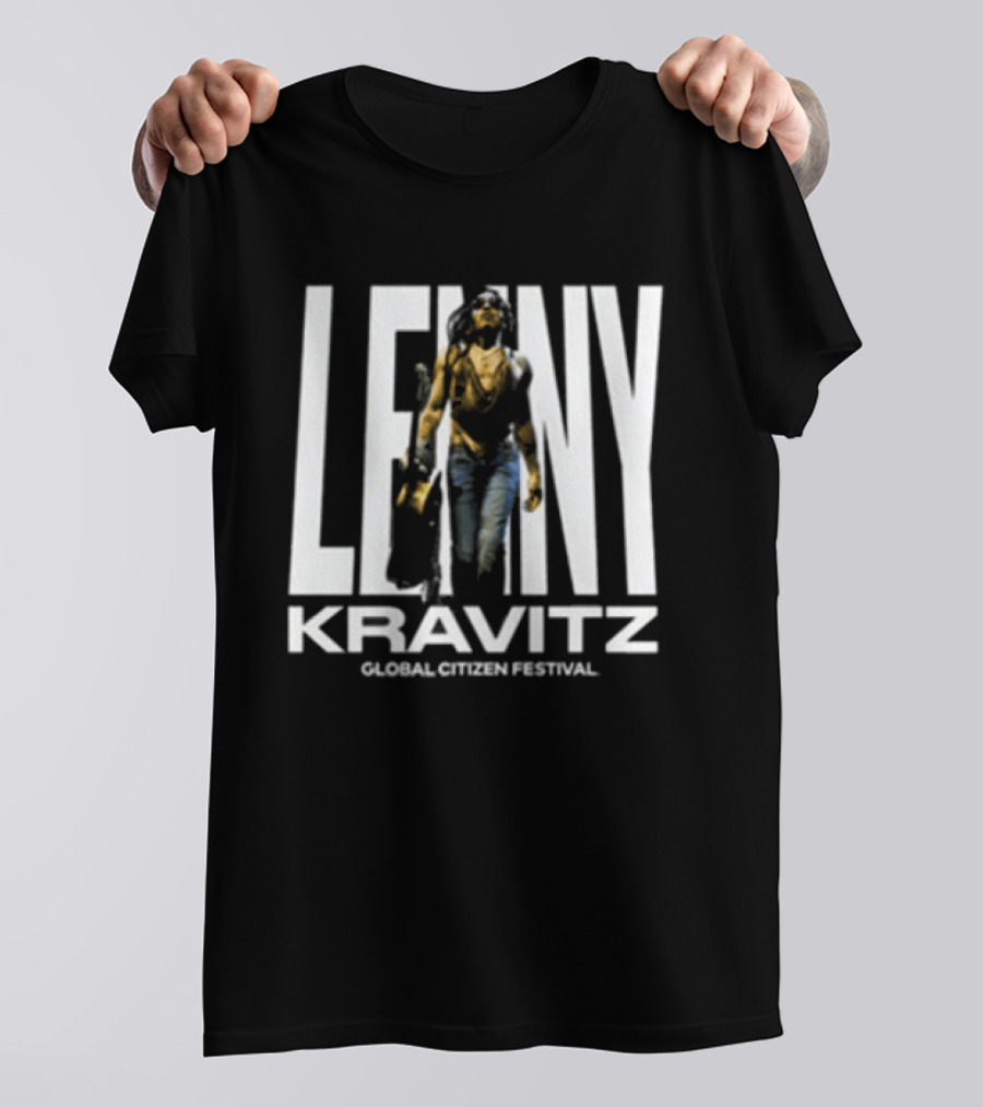 Lenny Kravitz Global Citizen Festival 2026 T-Shirt