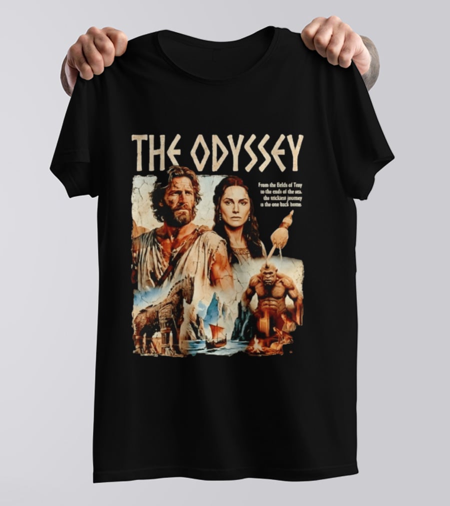 The Odyssey Journey From The Fields Of Troy To The Ends Of The Sea T-Shirt