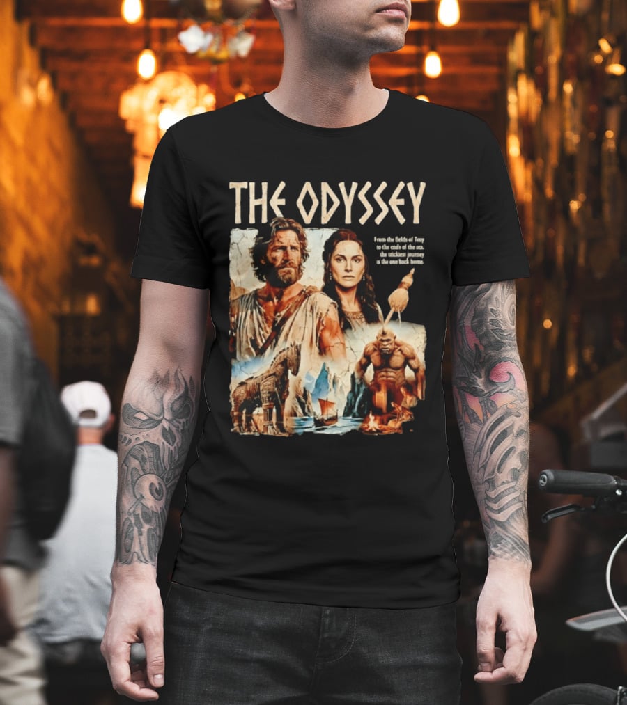 The Odyssey Journey From The Fields Of Troy To The Ends Of The Sea T-Shirt