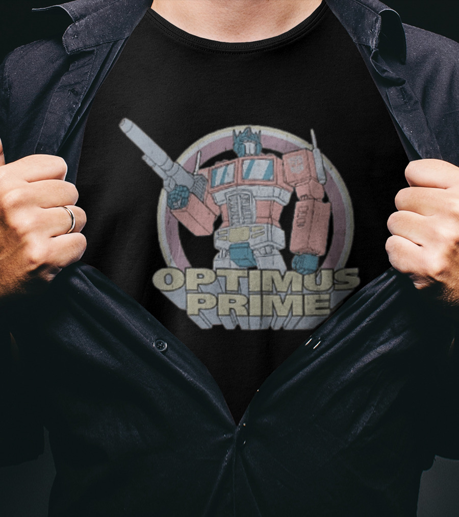 Optimus Prime Transformers Blaster T-Shirt
