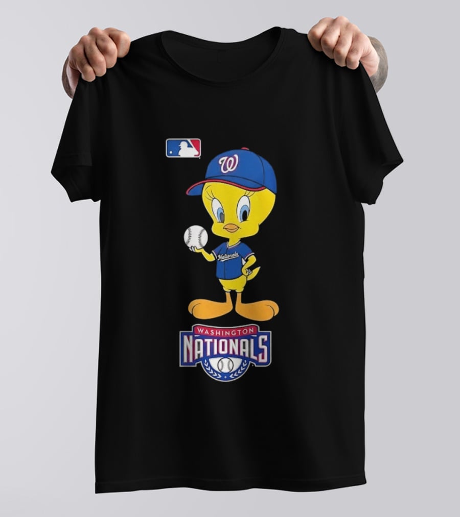 Washington Nationals Tweety Bird Baseball MLB T-Shirt