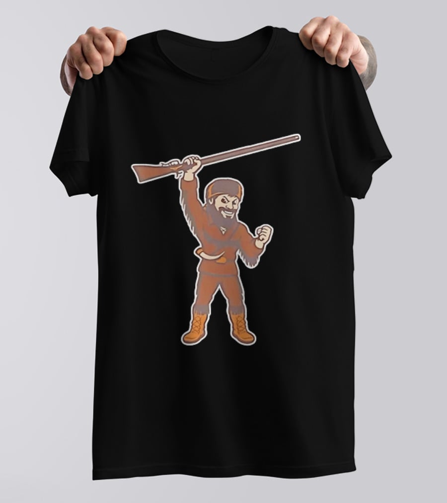 West Virginia Mountaineers WVU Mascot Vintage Rifleman T-Shirt