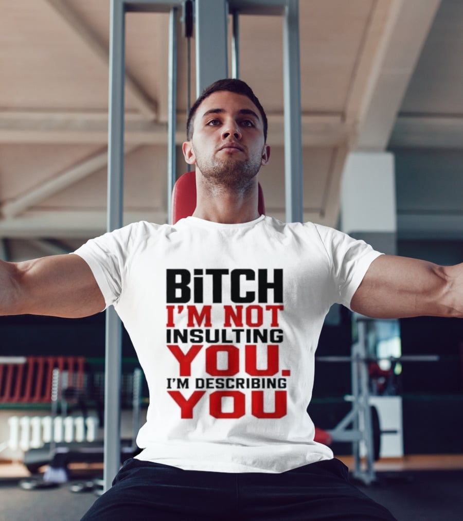 Bitch I'm Not Insulting You I'm Describing You T-Shirt
