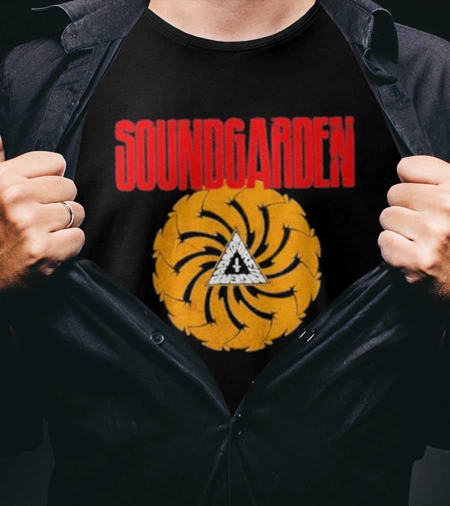 Soundgarden Badmotorfinger Album Grunge Rock Band T-Shirt