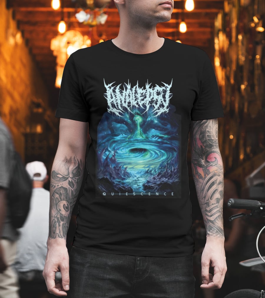 Miasma Records Analepsy Quiescence Surreal Cosmic Vortex T-Shirt