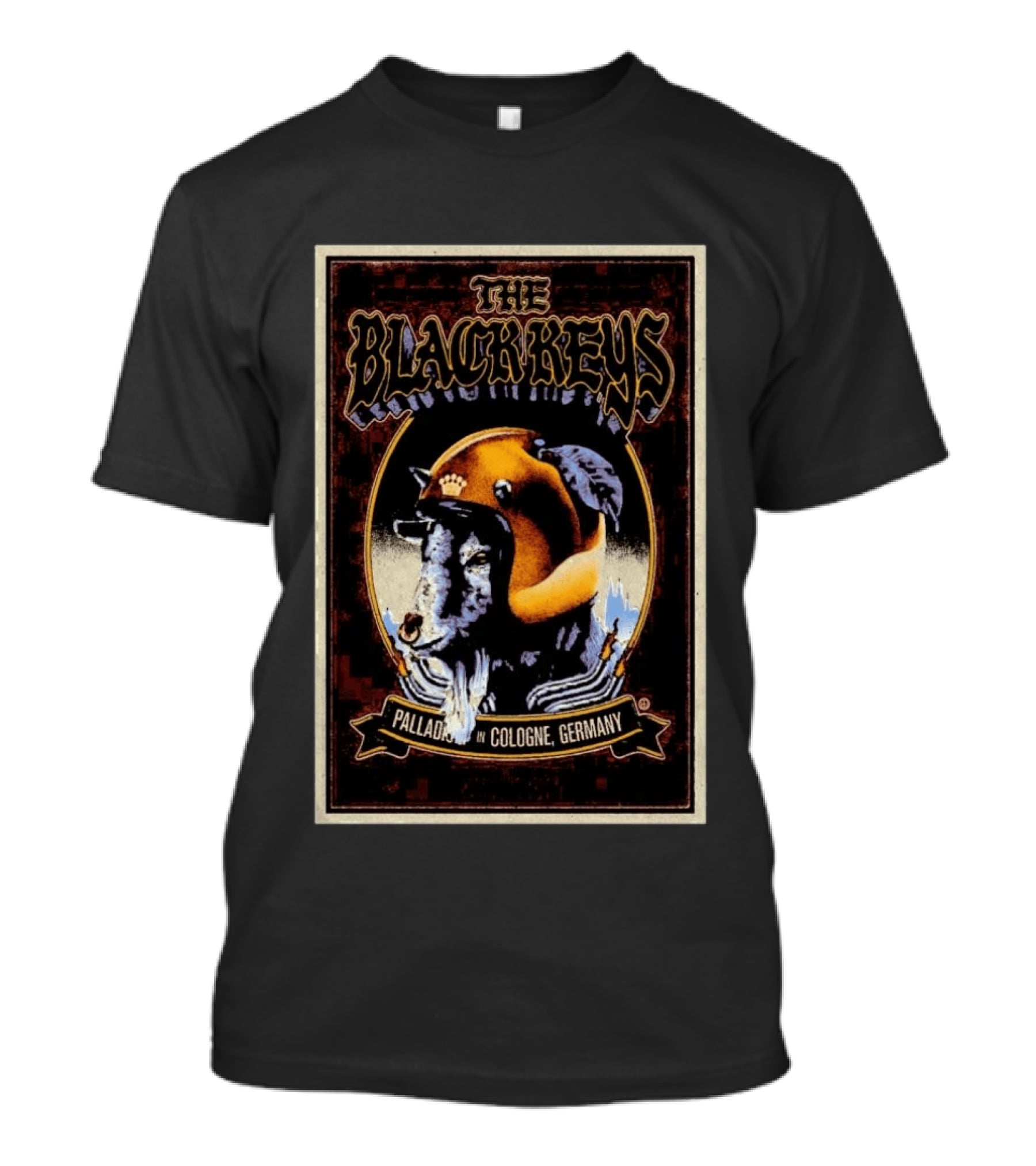 The Black Keys Live At Palladium Cologne Germany September 6 2026 T-Shirt
