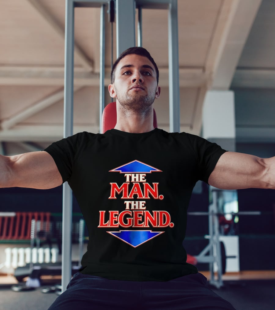 The Man The Legend Motivational Arrowhead T-Shirt