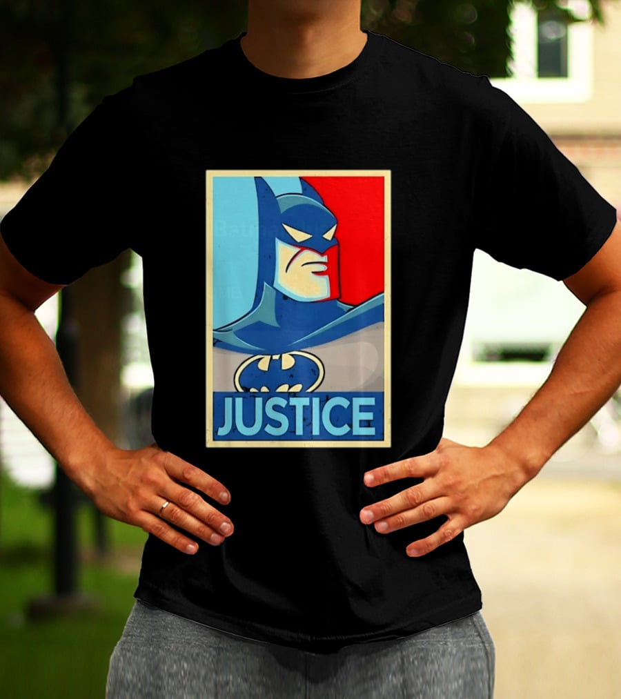 Justice Distressed Batman DC Comics T-Shirt