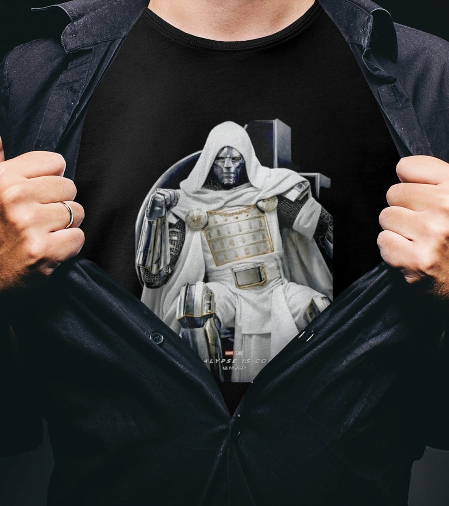 Doctor Doom Marvel Studios Apocalypse Is Coming 12172027 T-Shirt