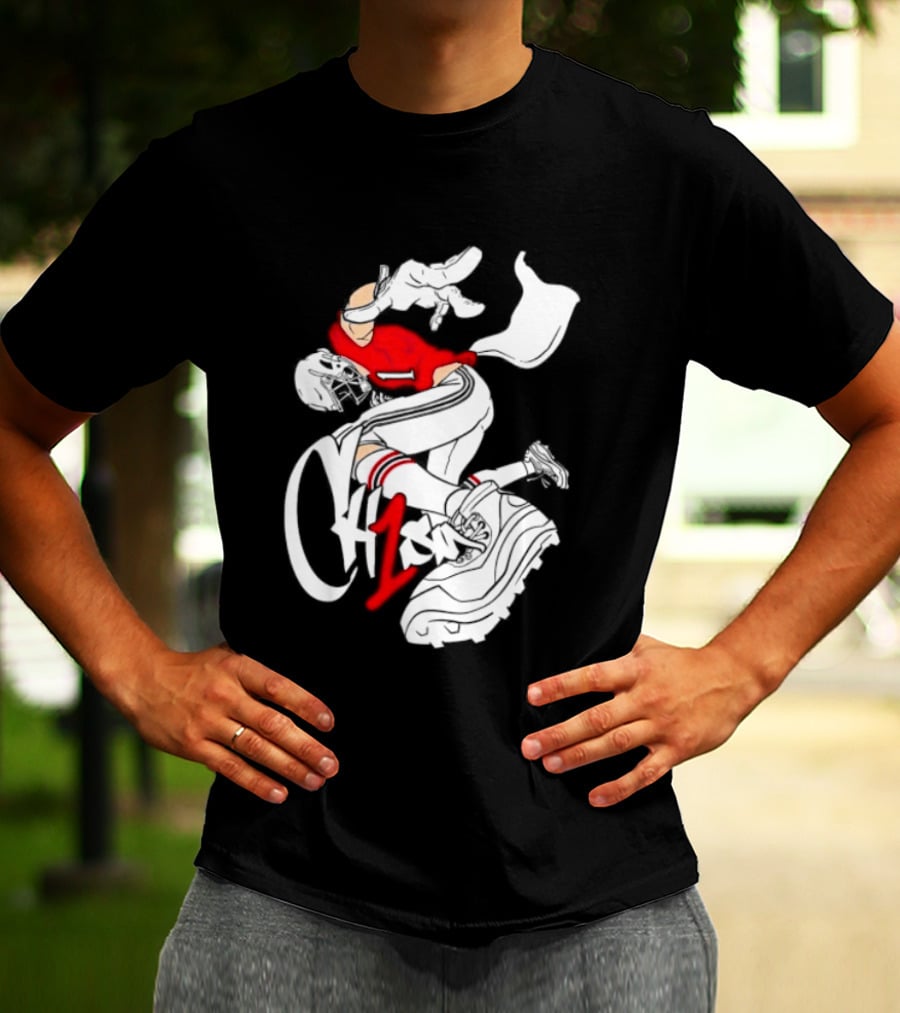 Drake Maye New England Patriots Number 1 T-Shirt