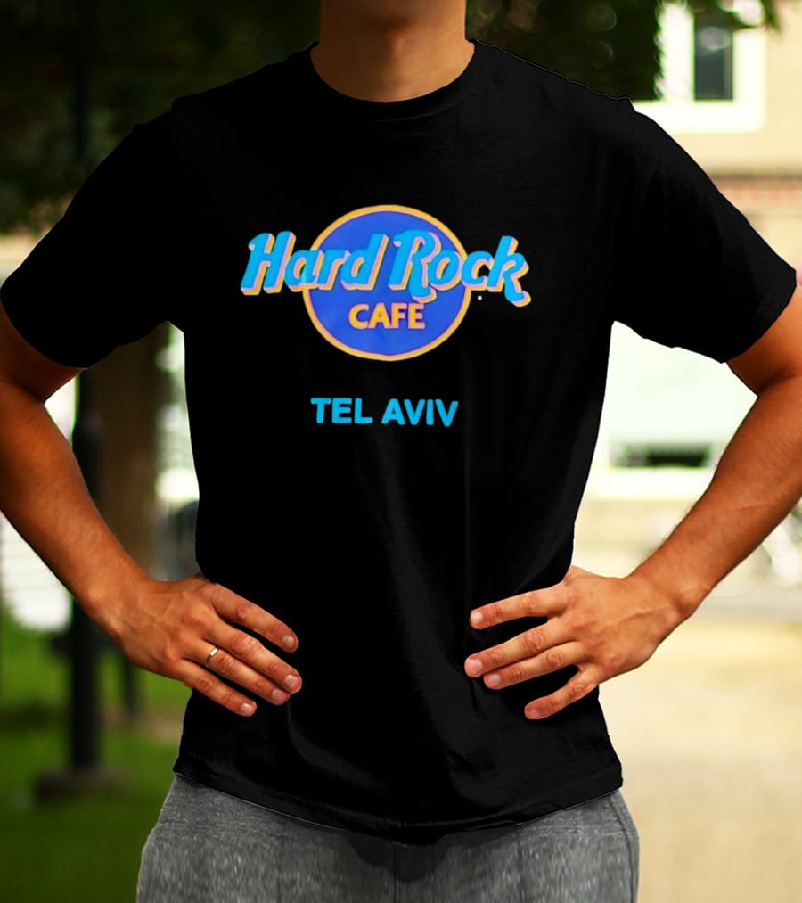 Hard Rock Cafe Tel Aviv Blue Circle T-Shirt