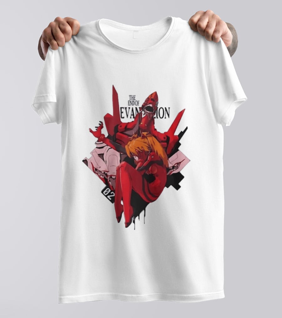 The End Of Evangelion Asuka Langley Soryu Eva Unit 02 T-Shirt