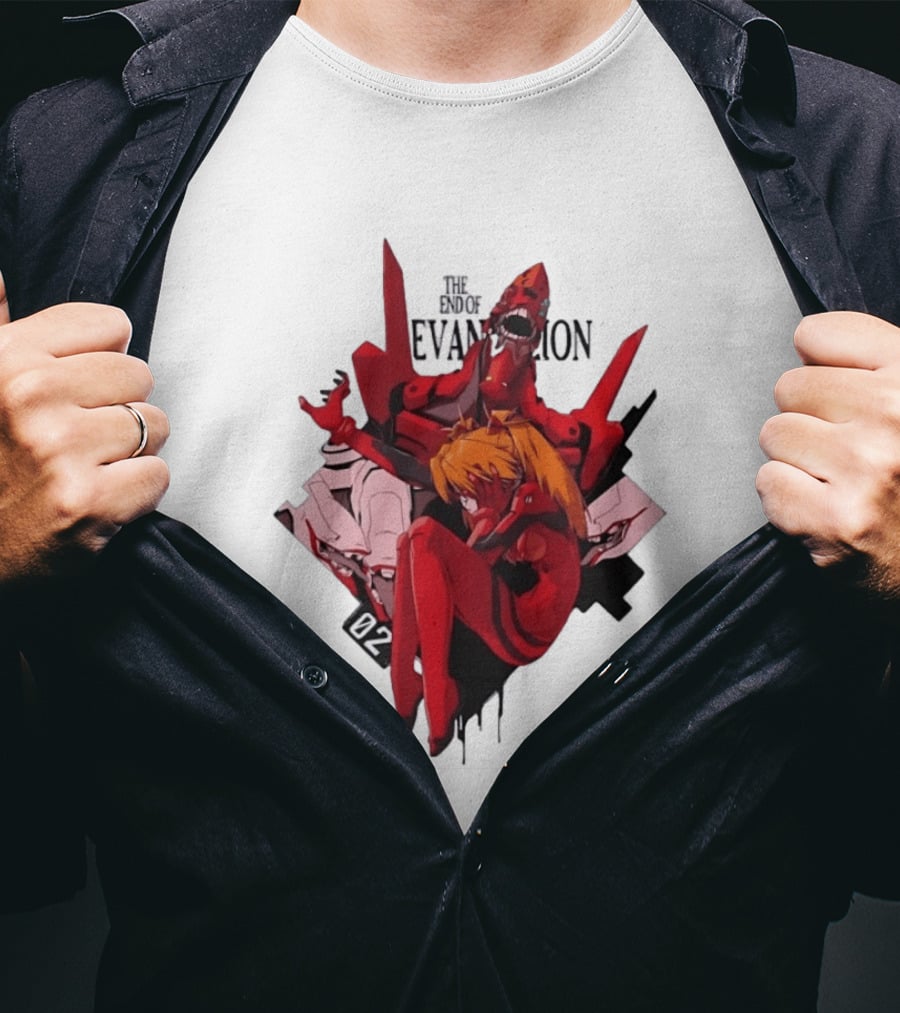 The End Of Evangelion Asuka Langley Soryu Eva Unit 02 T-Shirt