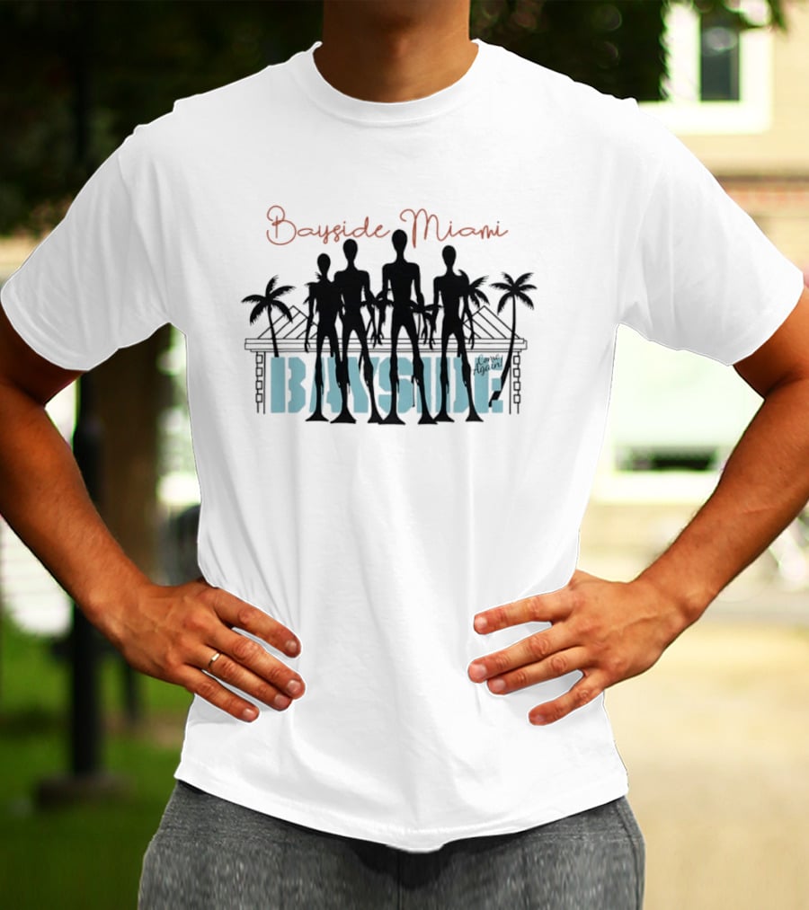 Bayside Miami Aliens Come Again T-Shirt