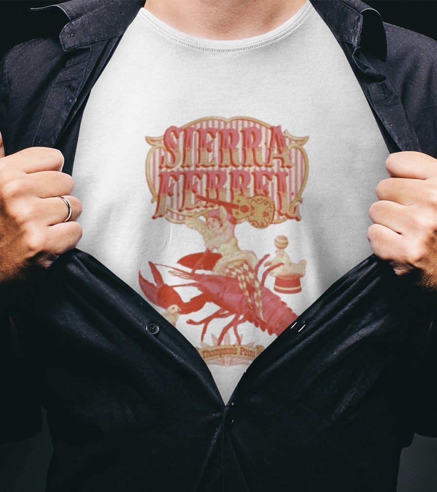 Sierra Ferrell Thompson's Point Portland ME September 5 2026 Vintage Lobster Event T-Shirt