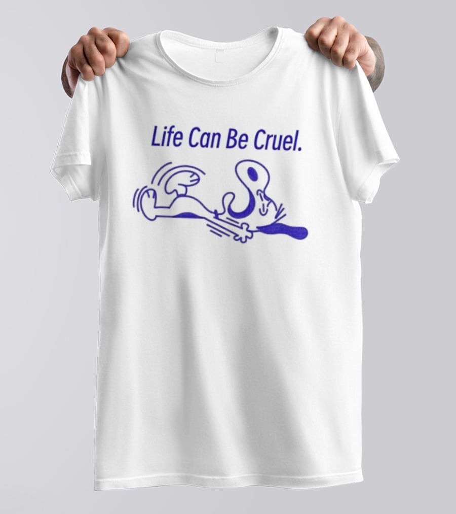 Snoopy Life Can Be Cruel Comic T-Shirt