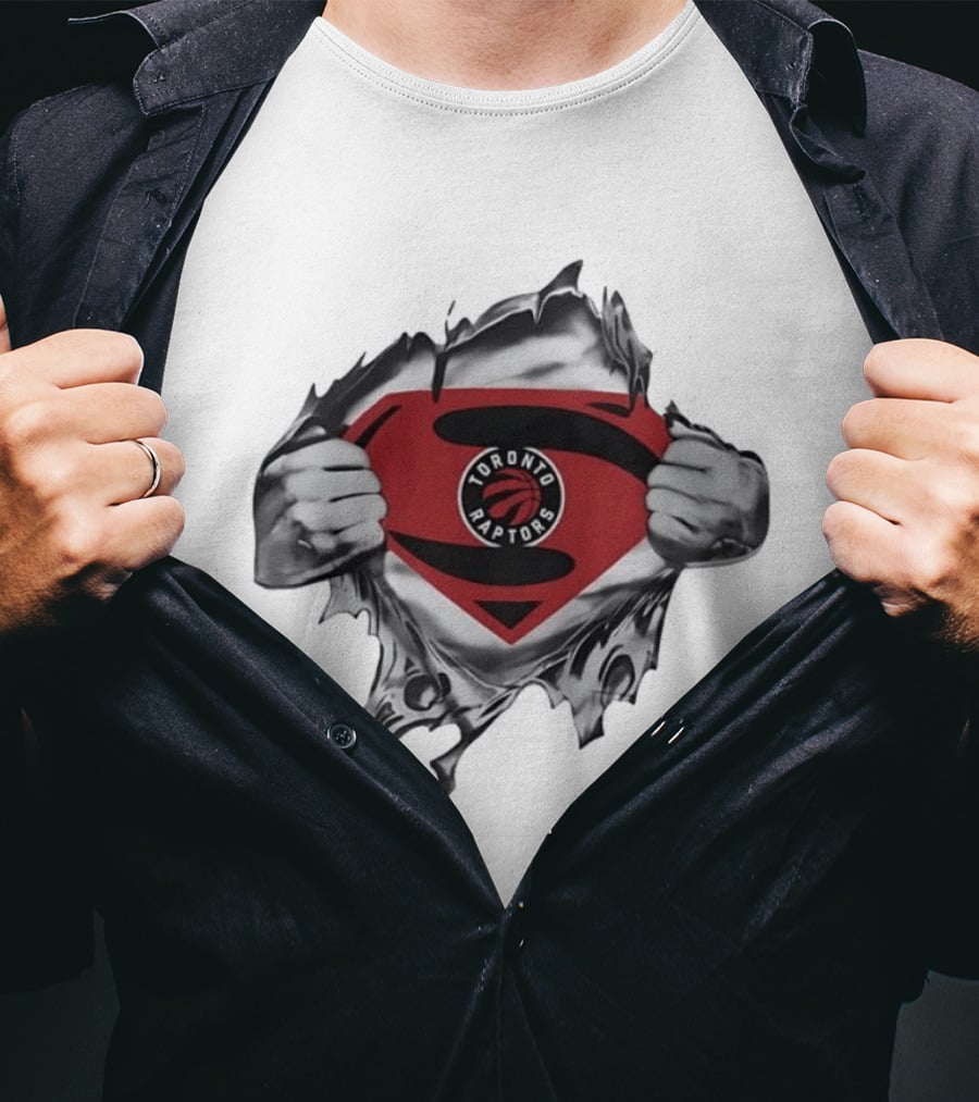 Toronto Raptors NBA Superman T-Shirt
