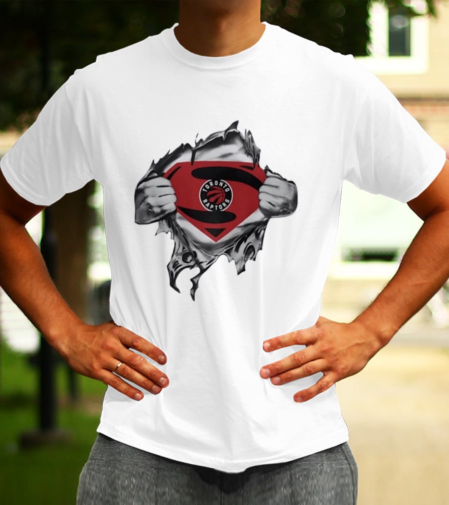 Toronto Raptors NBA Superman T-Shirt