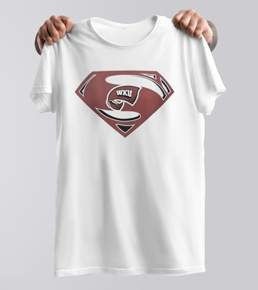 WKU Hilltoppers Western Kentucky University Superman T-Shirt