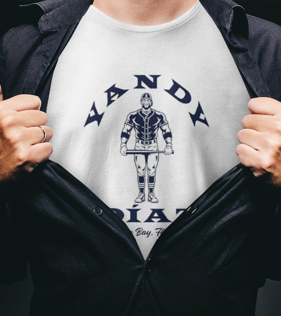 Yandy Díaz Tampa Bay Florida Baseball Player T-Shirt