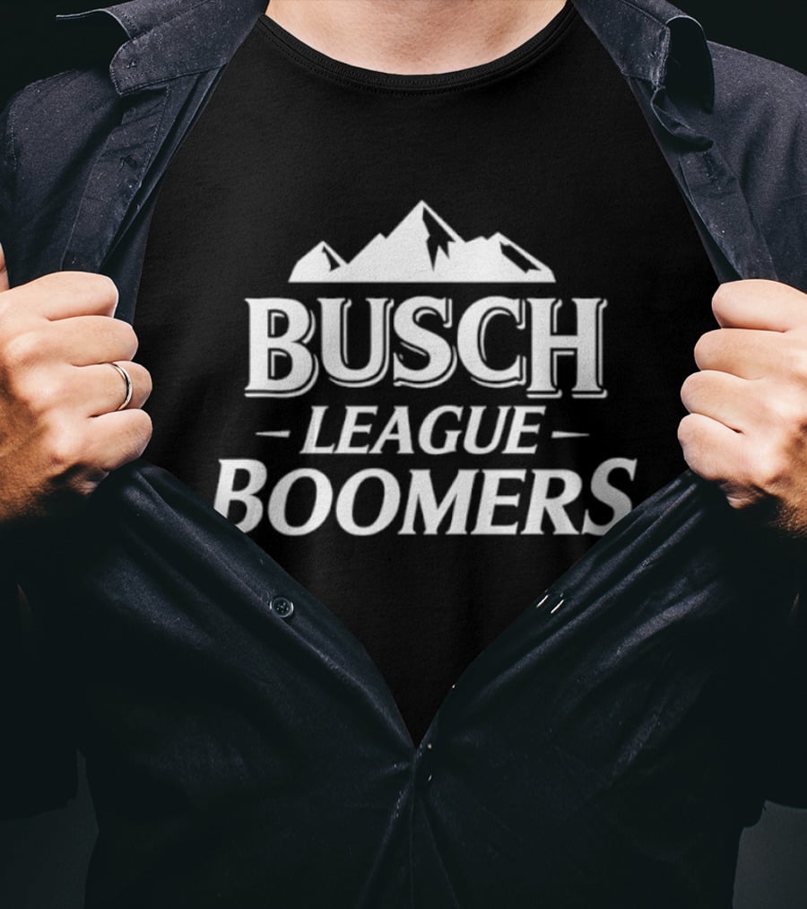 Busch League Boomers Mountain Beer T-Shirt