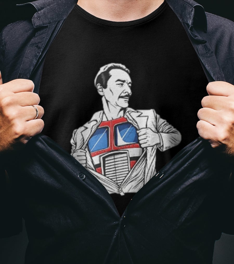 Optimus Prime Transformers Hidden Chest Transformation Reveal T-Shirt