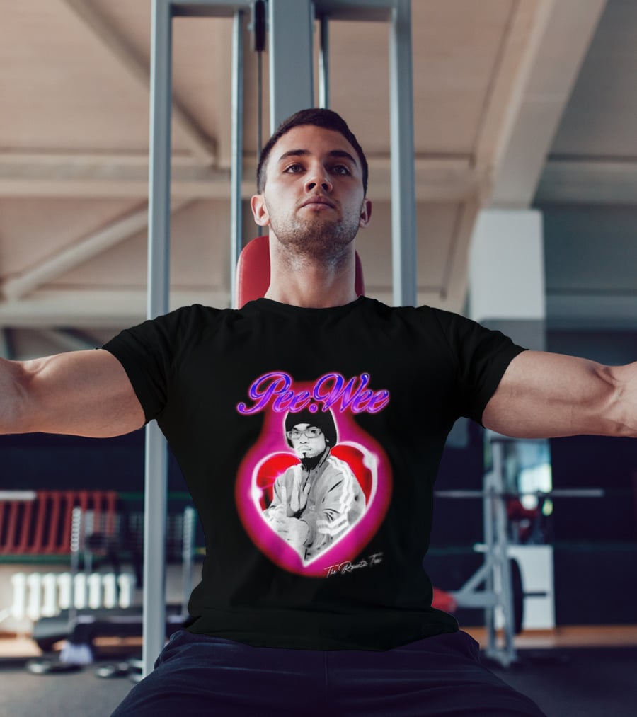 Pee Wee The Romantic Tour Heart Iconic Rap Hip Hop Artist T-Shirt